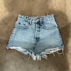Zara High Waist Shorts